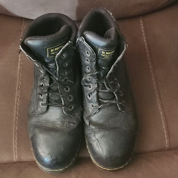 Doc Martens Air Wair Steel Toe Boots 11 - Picture 3 of 9